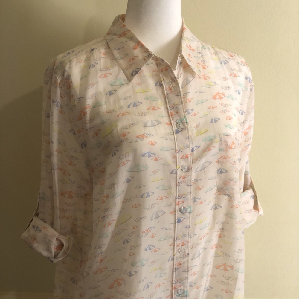 New Ann Taylor Umbrella Top